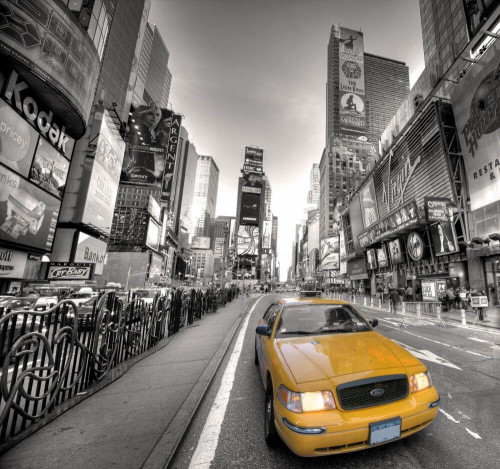 Fototapeta Taxi w Nowym Jorku 