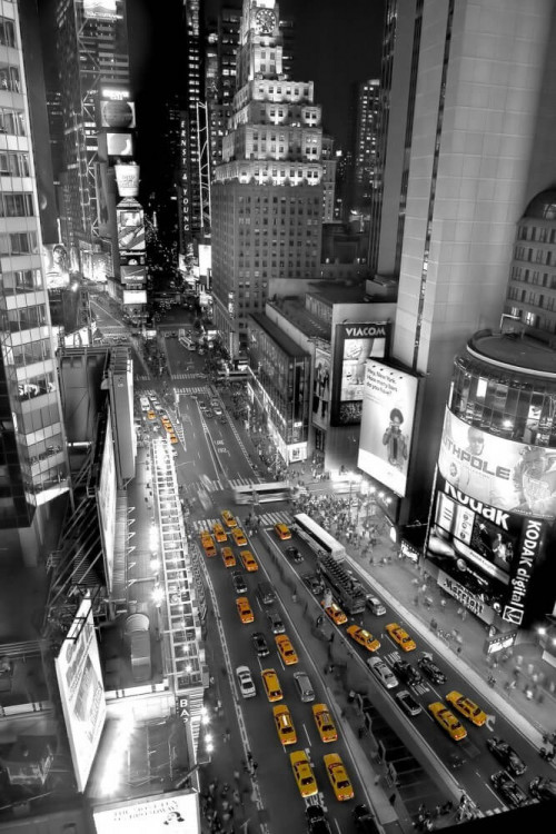Fototapeta Czarno-biały Nowy Jork 