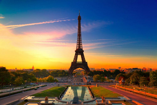 Fototapeta Wieża Eiffla w Paryżu, Francja