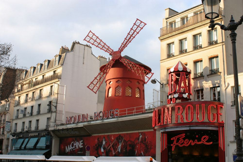 Fototapeta Moulin Rouge, Paryż