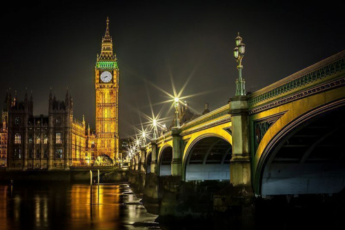 Fototapeta Nocny Big Ben