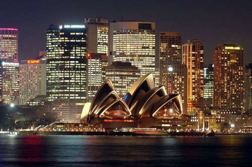 Fototapeta Nocny Sydney