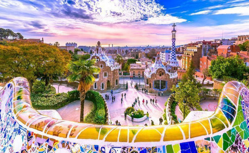 Fototapeta Park Guell 