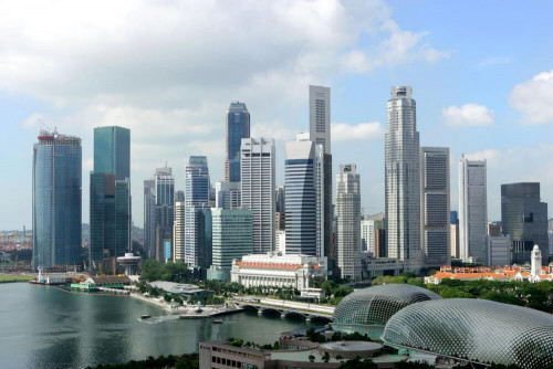 Fototapeta Singapur 