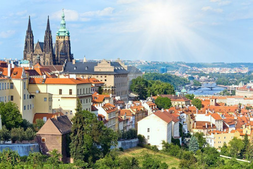 Fototapeta Praga panorama