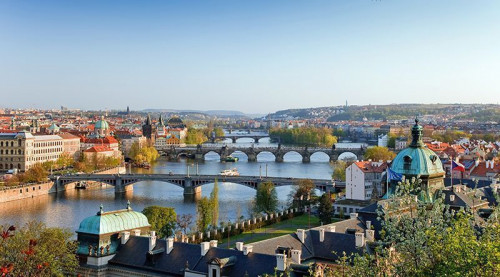 Fototapeta Praga latem