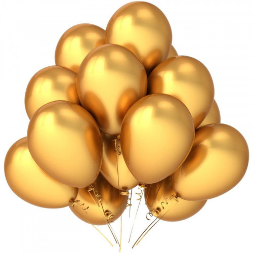 Fototapeta Złote balony