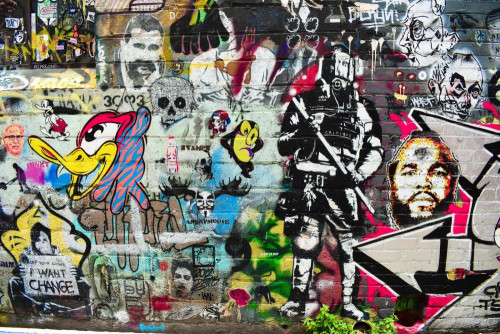 Fototapeta Graffiti, Sztuka uliczna i sztuka