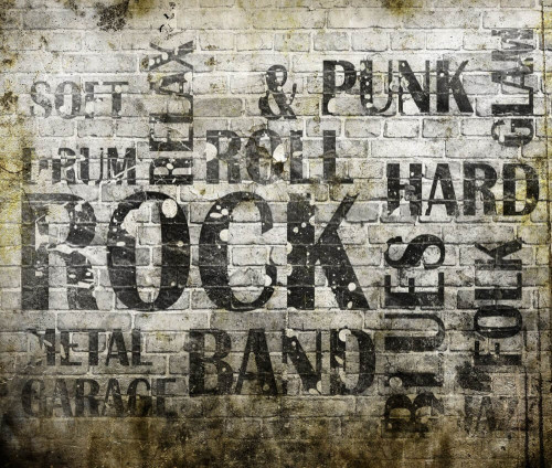 Fototapeta Rock poster 