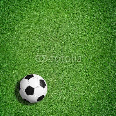 Fototapeta Piłka na trawie