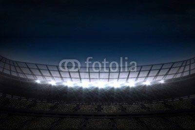 Fototapeta Stadion pod nocnym niebem