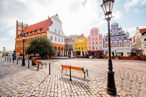 Fototapeta Plac w Szczecinie