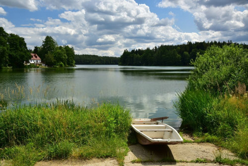 Fototapeta Naturalny krajobraz, zbiornik wodny i woda