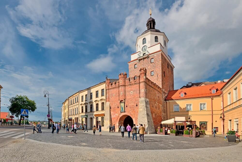 Fototapeta Krakowska brama, Lublin