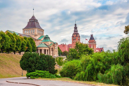 Fototapeta Szczecin, Wały Chrobrego