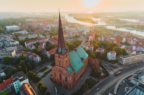 Fototapeta Święta Katedra Jakuba w Szczecinie