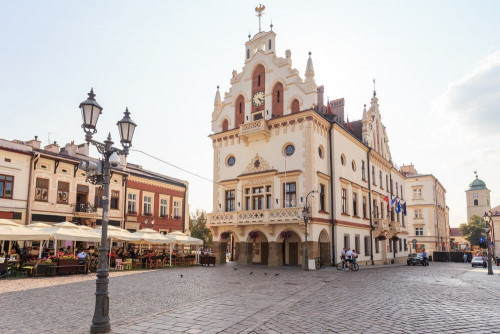 Fototapeta Kwadrat, plac miejski i Miasto