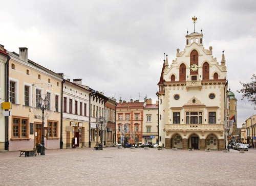 Fototapeta Plac miejski, miasto i Miasto