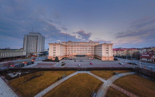 Fototapeta Niebo, architektura i budynek