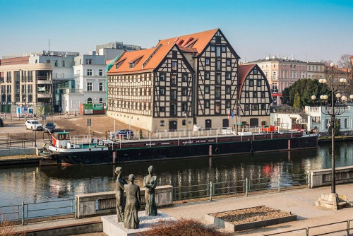 Fototapeta Miasto Bydgoszcz. Stary port