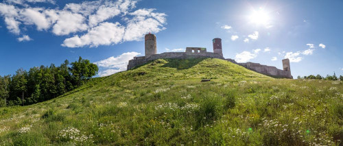 Fototapeta Naturalny krajobraz, średniogórze i górzyste formy terenu