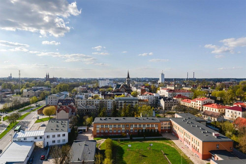 Fototapeta Panorama domów