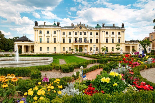 Fototapeta Park u pałacu