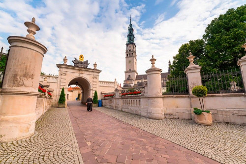 Fototapeta Klasztor na Jasnej Górze w mieście Częstochowa