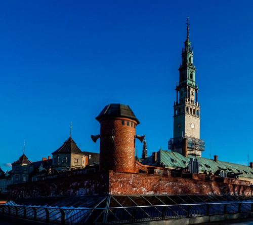 Fototapeta Klasztor na Jasnej Górze w Częstochowie na Śląsku