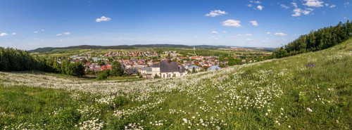 Fototapeta Naturalny krajobraz, łąka i dużo ziemi