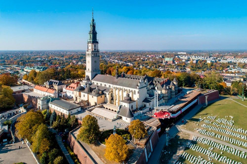 Fototapeta Panorama klasztoru