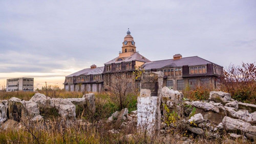 Fototapeta Dawny zakład metalurgiczny w Katowicach