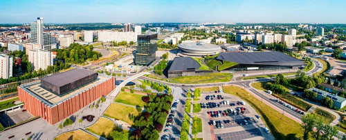 Fototapeta Rodzaj na zielone Katowice