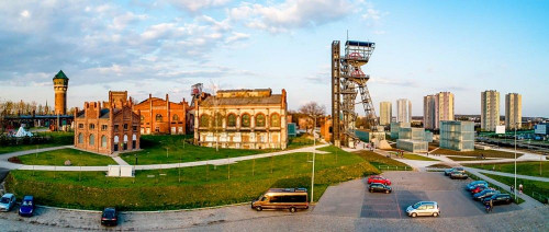 Fototapeta Miejskie centrum Katowice