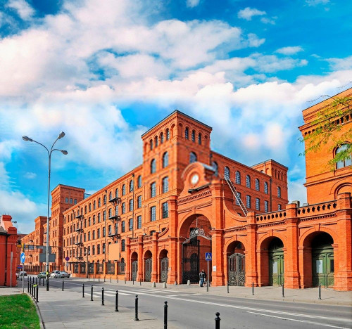 Fototapeta Oryginalna architektura przemysłowa