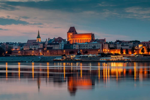 Fototapeta Nocny Toruń