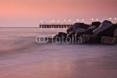 Fototapeta Molo Gdynia Orłowo