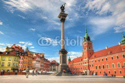 Fototapeta Plac w Warszawie