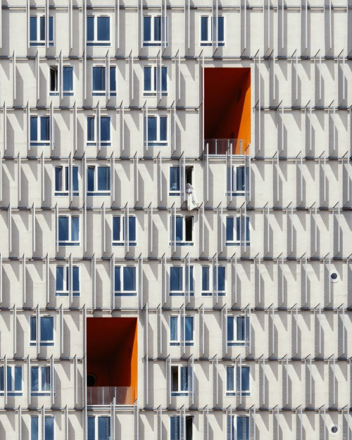 Fototapeta Niebieski, architektura i Ściana