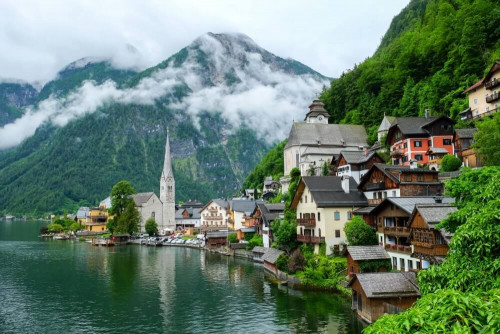 Fototapeta Jezioro Hallstatter