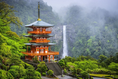 Fototapeta Kumano Nachi Taisha