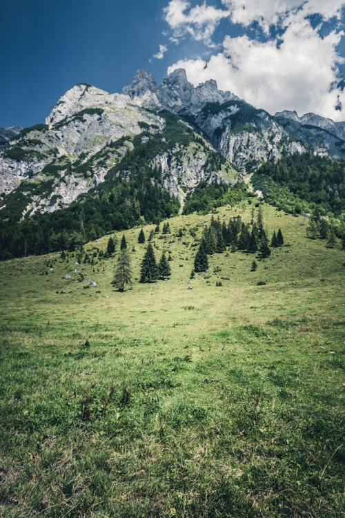 Fototapeta Górzyste formy terenu, Góra i naturalny krajobraz