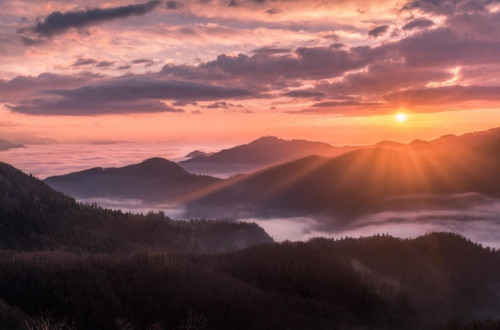 Fototapeta Niebo, Natura i górzyste formy terenu