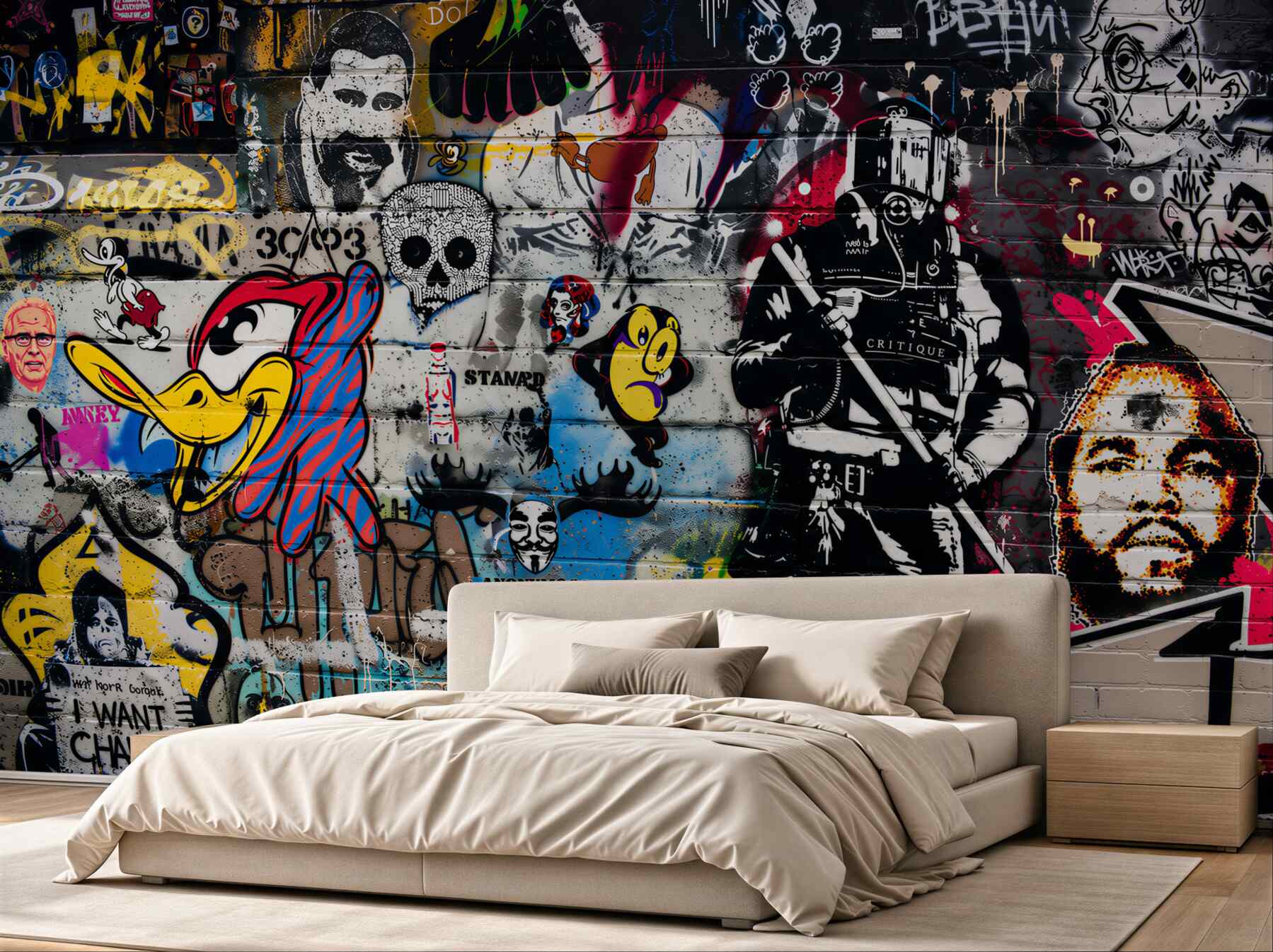 Fototapeta Ściana pokryta graffiti?v23