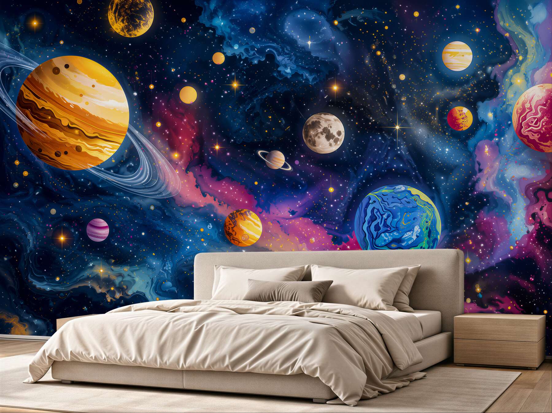 Fototapeta Orbity i planety?v23