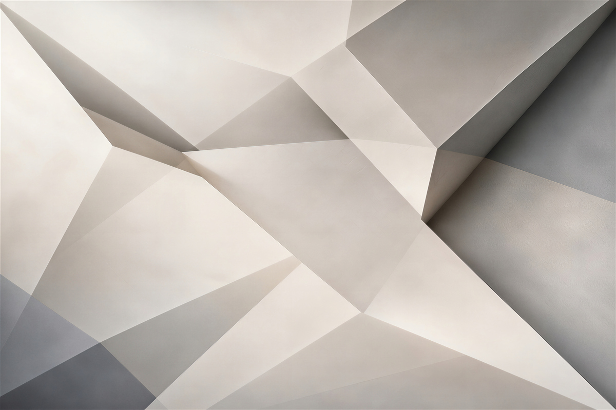 Fototapeta geometryczna abstrakcja szaro beżowa do nowoczesnego wnętrza