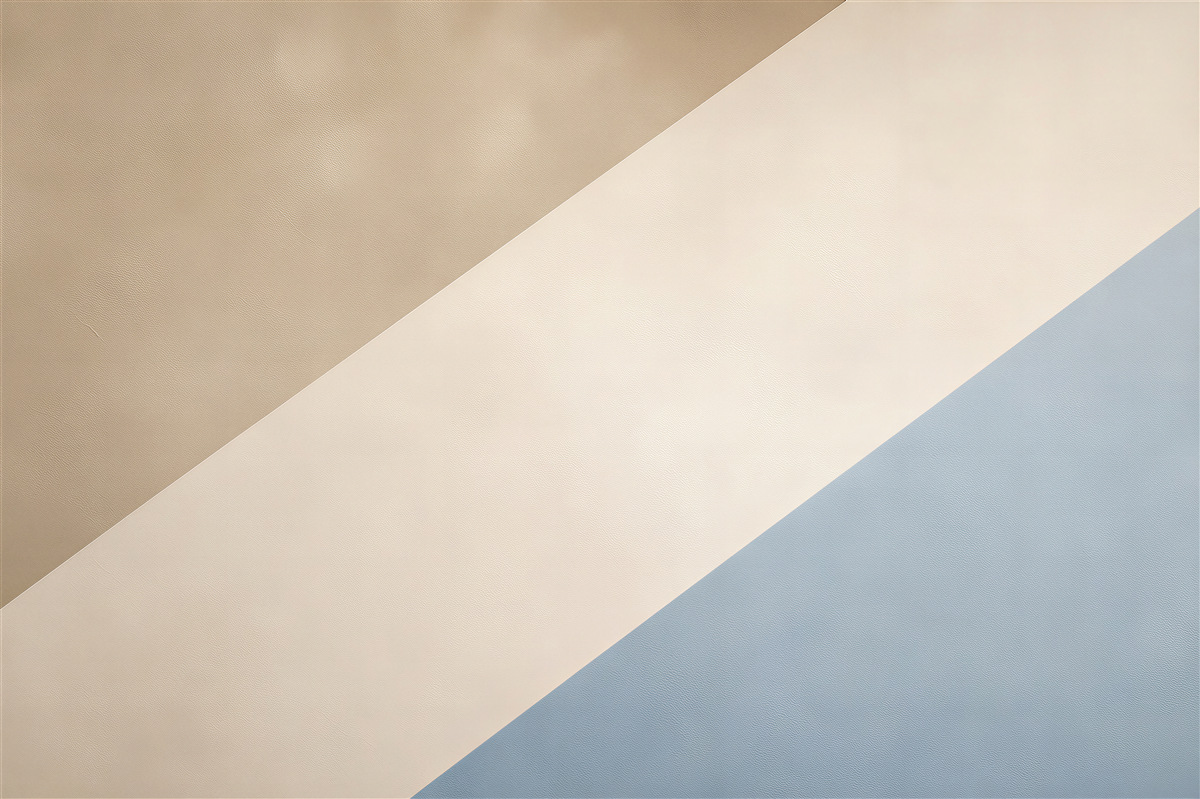 Fototapeta geometryczne pasy beżowe kremowe i błękitne nowoczesna minimalistyczna