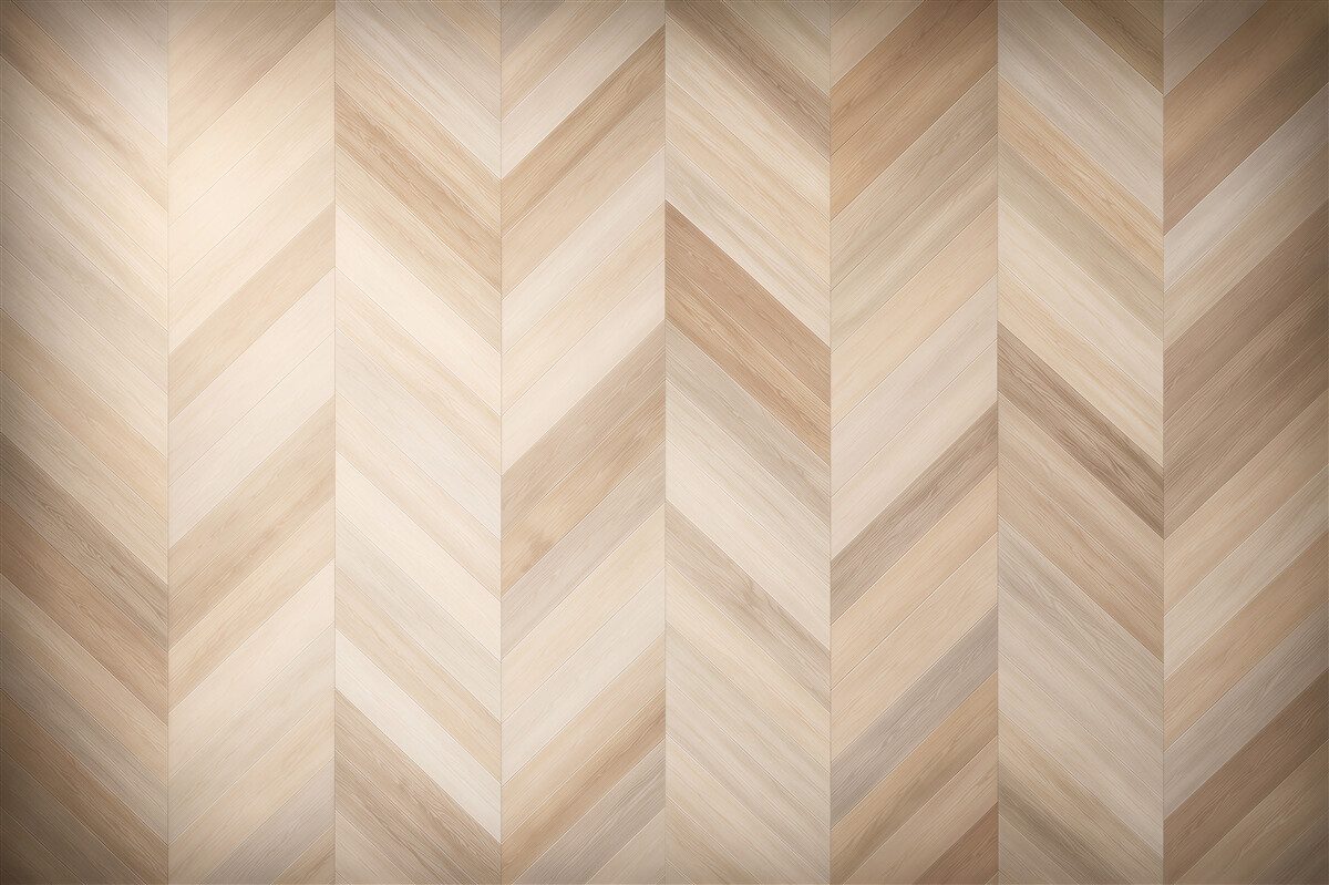 Fototapeta drewniana jodełka beżowa geometryczna do nowoczesnego wnętrza