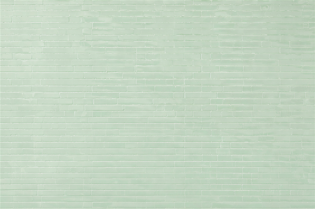 Fototapeta turkusowy mur z cegły
