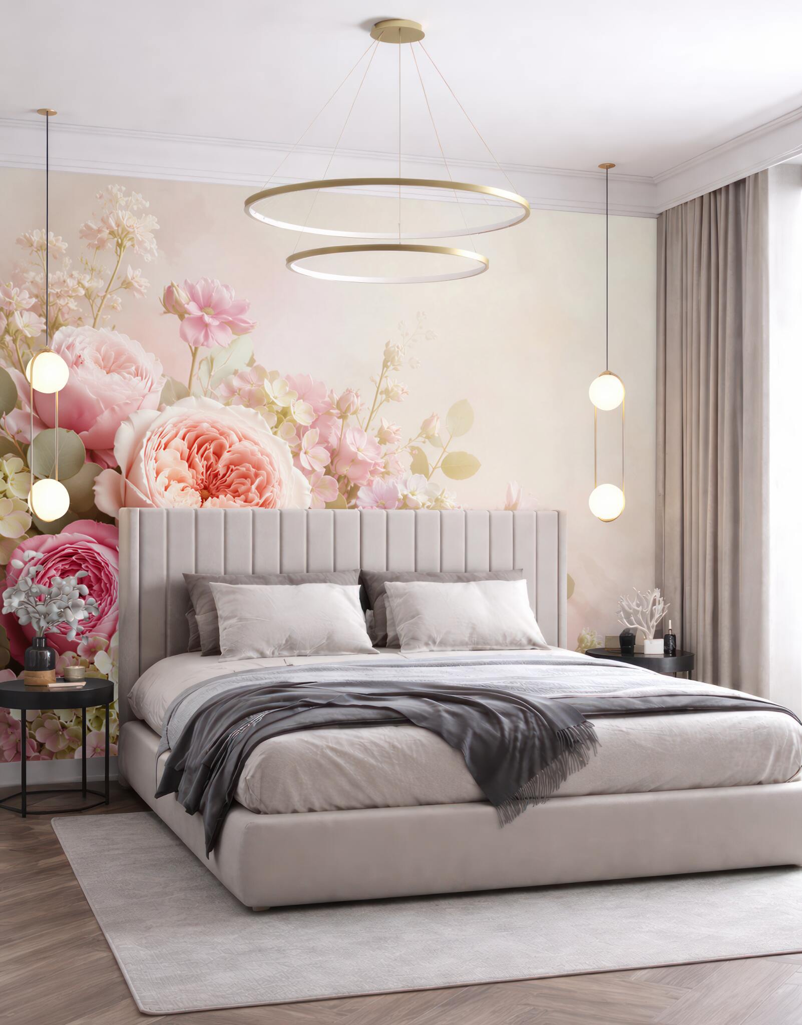 Fototapeta bukiet różnych eleganckich róż?v23